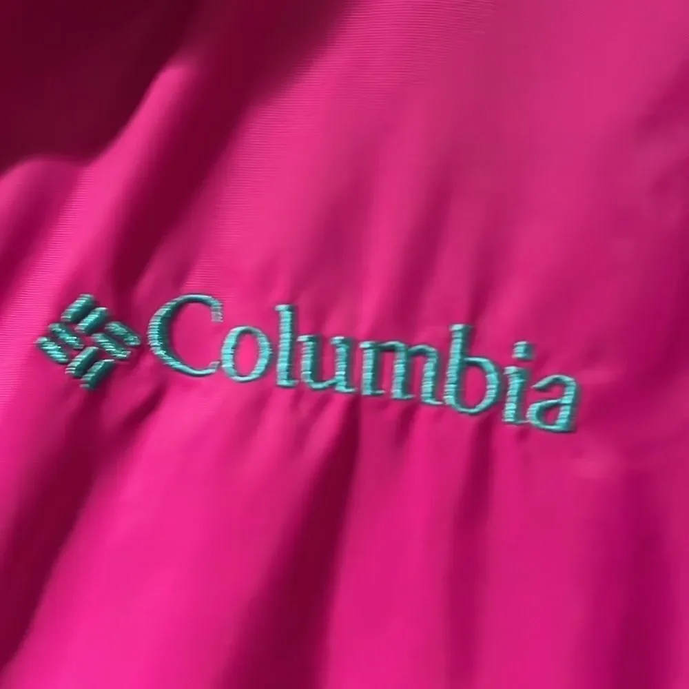 Columbia Kids' Fuchsia and Navy windbreaker size medium